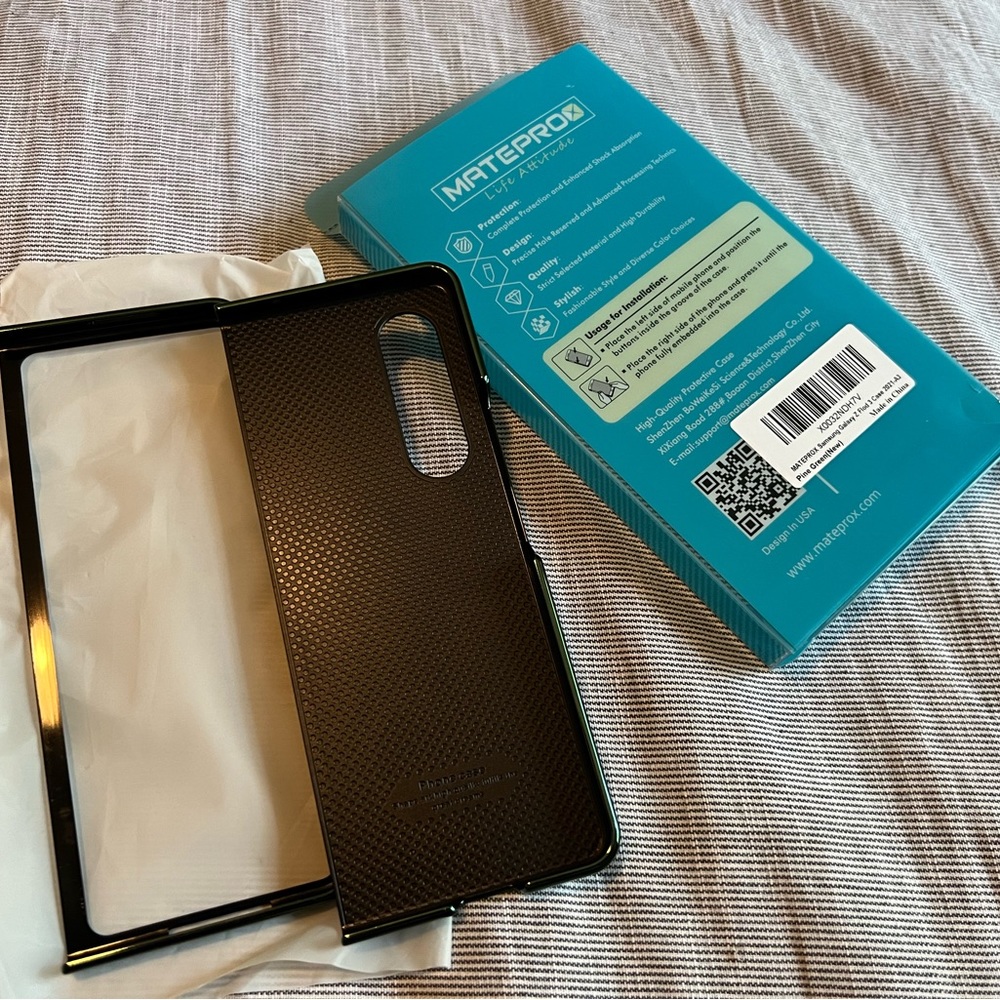 Samsung Galaxy Z Fold 3 Case Forrest Green